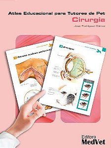 Livro Atlas Educacional para Tutores de Pet Cirurgia Gomez