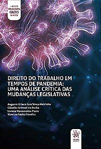 Livro Direito do Trabalho em Tempos de Pandemia: Uma Analise Critica das Mudancas - Meirinho/rocha/porto