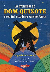Livro Aventuras de Dom Quixote e Fiel Escudeiro Sancho - Cervantes - Escarlate