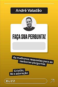 Livro Faca Sua Pergunta! Andre Valadao - Valadao