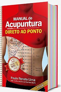 Livro Manual de Acupuntura Direto ao Ponto Wire-o Lima Zen (Espiral)