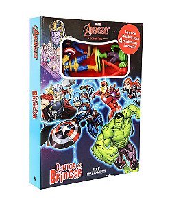 Livro Avengers - Contos para Brincar - Disney