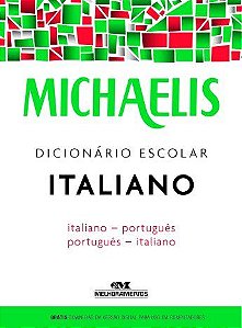 Livro Michaelis Dicionário Escolar Italiano - Italiano - Português -Português