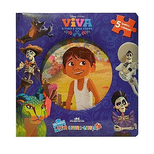 Livro Viva - Meu Primeiro  De Quebra Cabeca - Disney