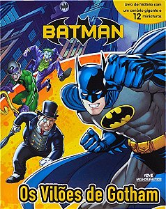 Livro Batman - os Viloes de Gotham - Varios Autores