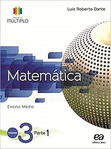 Livro Projeto Múltiplo Matemática - Vol. 3 - Dante - Saraiva