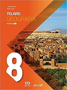 Livro Telaris Geografia 8 ano - Vesentini - Ática