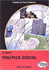 Livro Que e Politica Social, O - Faleiros