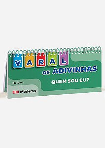 Livro Varal de Adivinhas Quem Sou eu - Moderna