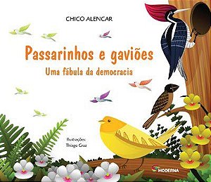 Livro Passarinhos e Gavioes - Moderna