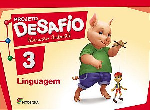 Livro Projeto Desafio Linguagem - Volume 3 - Moderna