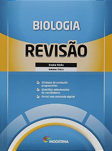 Livro Caderno de Revisão - Biologia - Volume Único - Moderna