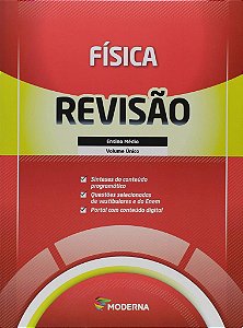 Livro Caderno de Revisao - Fisica - Volume Unico - Editora Moderna