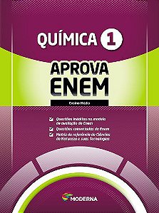 Livro Caderno Aprova Enem - Quimica - Vol.1 - Editora Moderna
