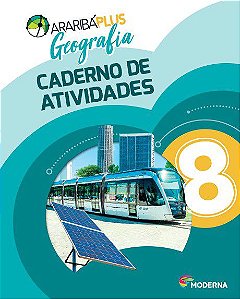 Livro Araribá Plus Geografia 8 Caderno  - Moderna