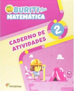 Livro Buriti Plus Matemática  2 Ano Caderno - Moderna