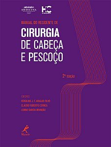 Livro Manual do Residente de Cirurgia de Cabeça e Pescoço *** - Araújo - Manole