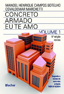 Livro Concreto Armado - Eu te Amo - Vol. 1