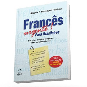 Livro Frances Urgente! para Brasileiros - Pastura