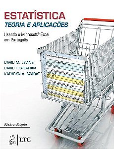 Livro Estatística:  Teoria e Aplicações Usando Ms Excel em Português