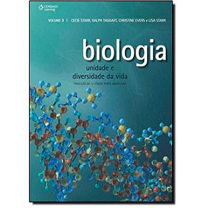 Livro Biologia: Unidade e Diversidade da Vida - Vol. 3 - Starr/taggart/evers