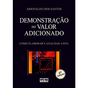 Livro Demonstração do Valor Adicionado Santos