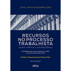 Livro Recursos No Processo Trabalhista: Teoria, Prática e Jurisprudência