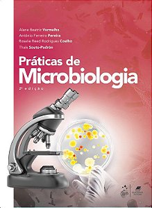 Livro Práticas de Microbiologia: Vermelho  Guanabara