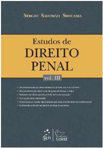 Livro Estudos de Direito Penal - Vol. Iii - Shecaira