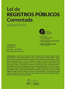 Livro Lei de Registros Públicos Comentada  Alvim Neto