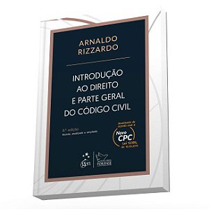 Livro Introducao ao Direito e Parte Geral do Codigo Civil - Rizzardo