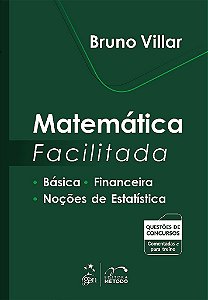 Livro Matematica Facilitada - Basica - Financeira - Nocoes de Estatistica - Villar