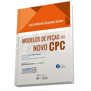 Livro Modelos de Peças No Novo CPC Scavone Junior