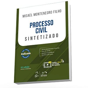 Livro Processo Civil Sintetizado - Montenegro Filho