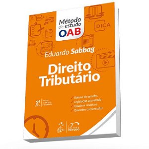 Livro Direito Tributário - Sabbag - Método