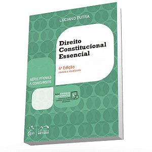 Livro Provas & Concursos - Direito Constitucional Essencial - Dutra
