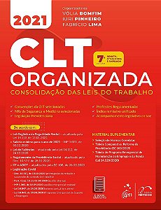 Livro CLT Organizada - Cassar - Método