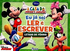 Livro A Casa do Mickey Mouse  Letras de Fôrma