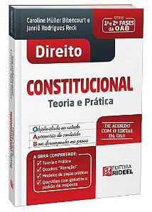 Livro Direito Constitucional: Teoria e Pratica - Bitencourt - Rideel