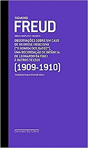 Livro Freud Observação sobre um  Caso de Neurose Obsessiva: Obras Completas Vol 9
