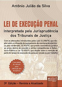 Livro Lei de Execução Penal:  Interpretada Pela Jurisprudencia dos Tribunais