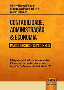 Livro Contabilidade, Administracao e Economia: para Cursos e Concursos - Scherrer/retamiro