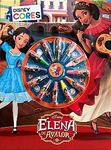 Livro Cores - Elena de Avalor - Disney