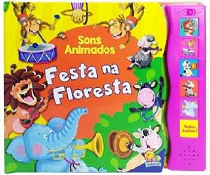 Livro Sons Animados: Festa Na Floresta Little Pearl Books