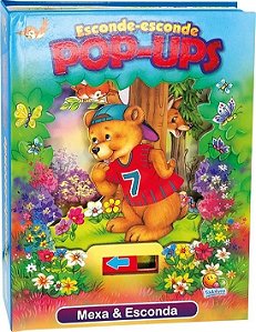 Livro Esconde-esconde Pop-ups -  Col. Aventuras Pop-ups - The Book Company