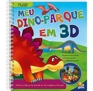 Livro Meu Dino-parque em 3d