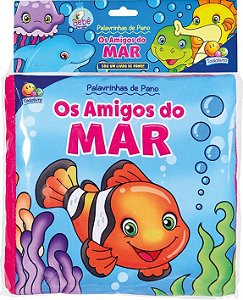 Livro Amigos do Mar, os - Col. Palavrinhas de Pano Ii - Edicart