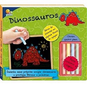 Livro Quadro de Giz! Dinossauros - Small World Creation