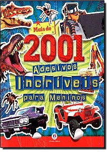 Livro Mais de 2.001 Adesivos Incriveis para Meninos - Igloo Books