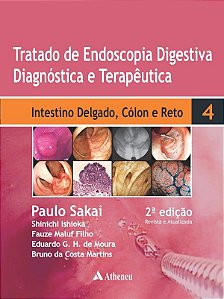 Livro Tratado de Endoscopia Digestiva Intestino Delgado, Cólon e Reto Vol IV